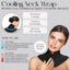 Migraine Relief 5pc Set (Incl. Headache Cap, Pressure Point Clip, Cooling Eye Masks, Neck Ice Pack Wrap) for Tension, Headaches, Stress, Hangover, Fatigue, Relaxation Self Care Gifts for Women & Men